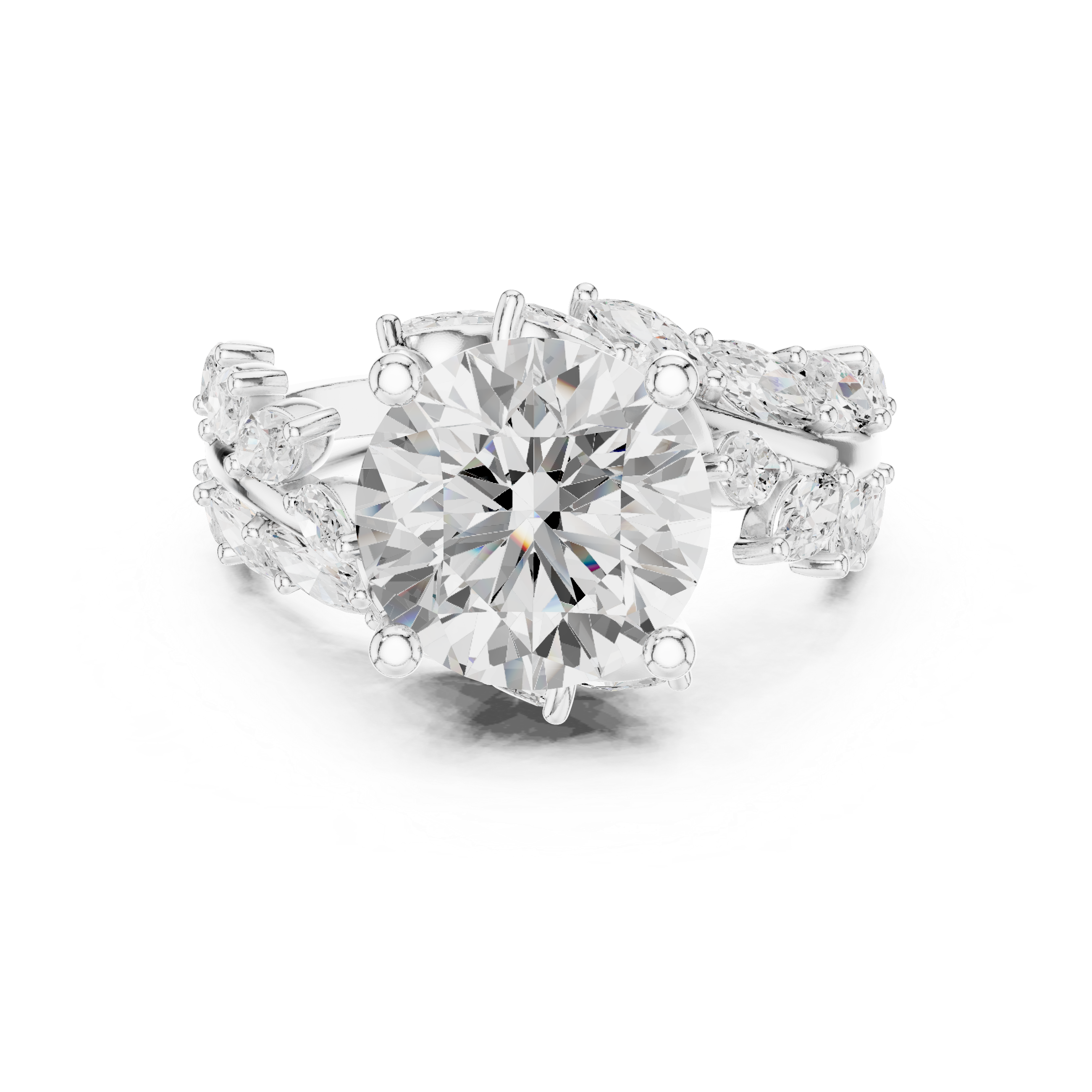 Timeless Charm Lab Grown Diamond Ring
