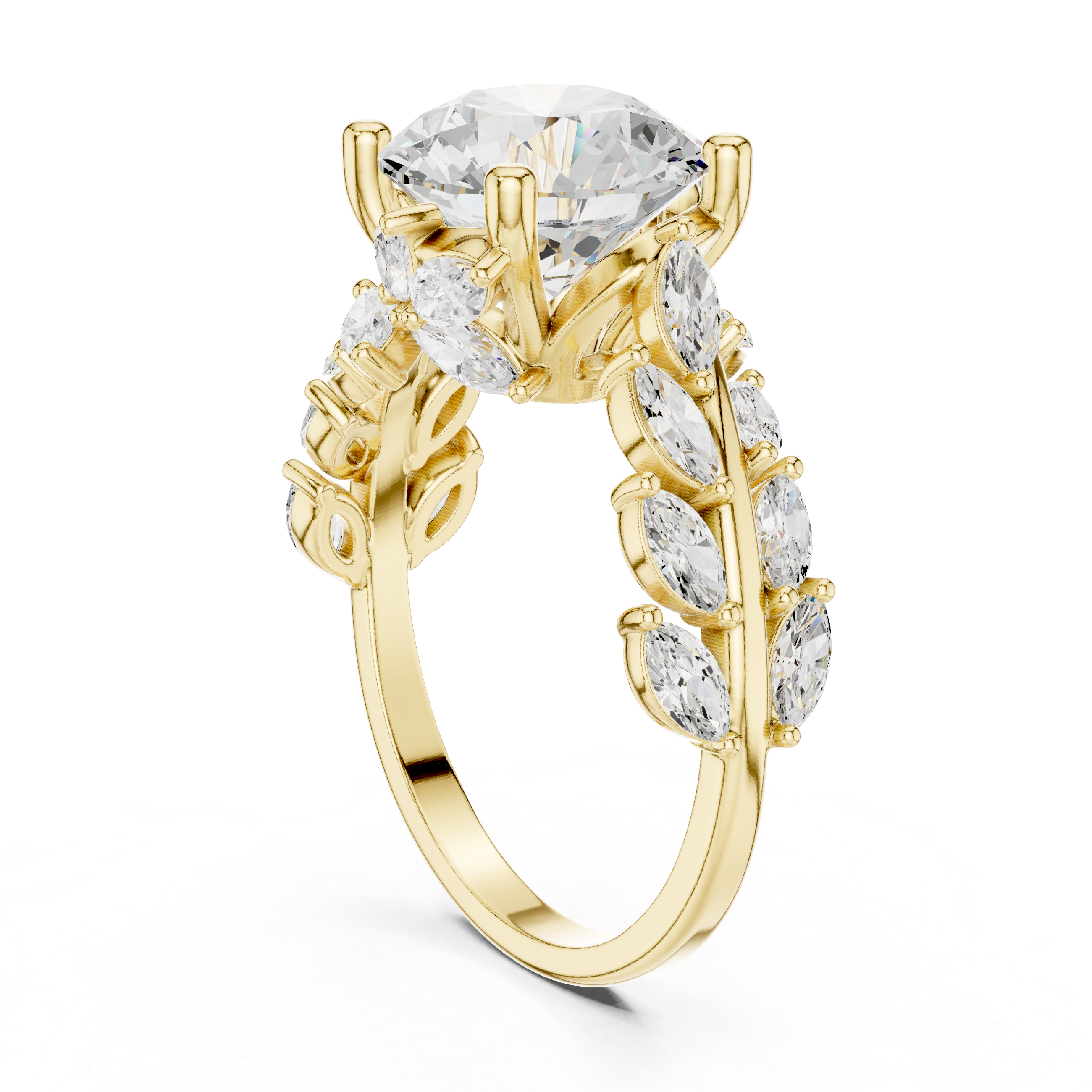 Timeless Charm Lab Grown Diamond Ring