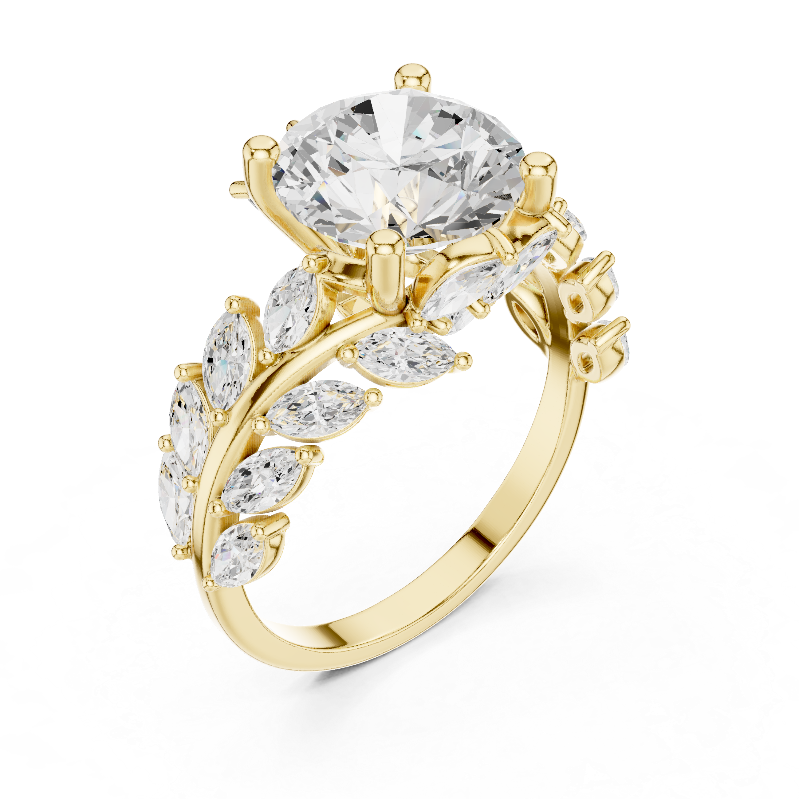 Timeless Charm Lab Grown Diamond Ring