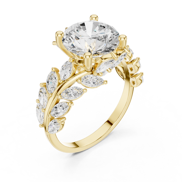 Timeless Charm Lab Grown Diamond Ring