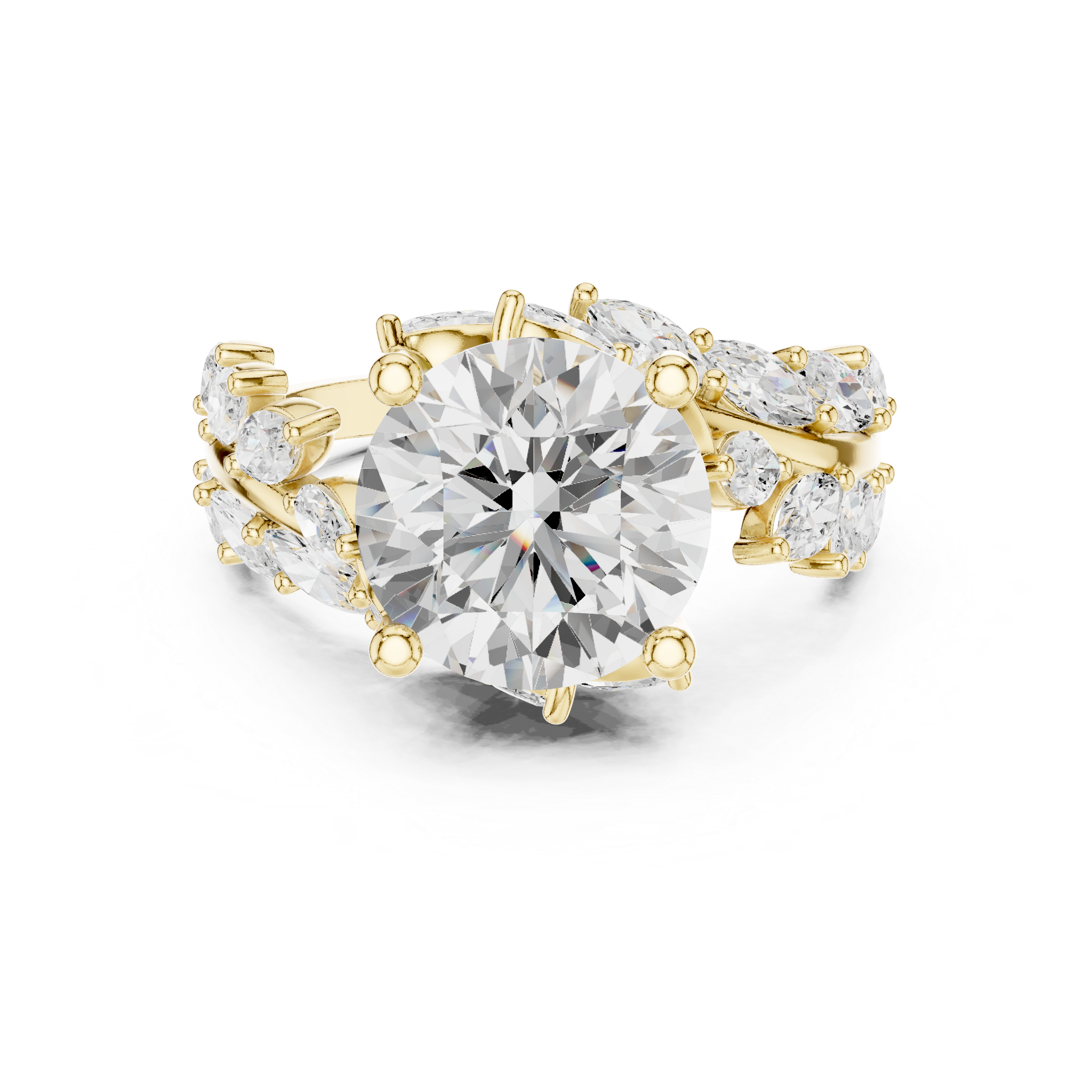 Timeless Charm Lab Grown Diamond Ring