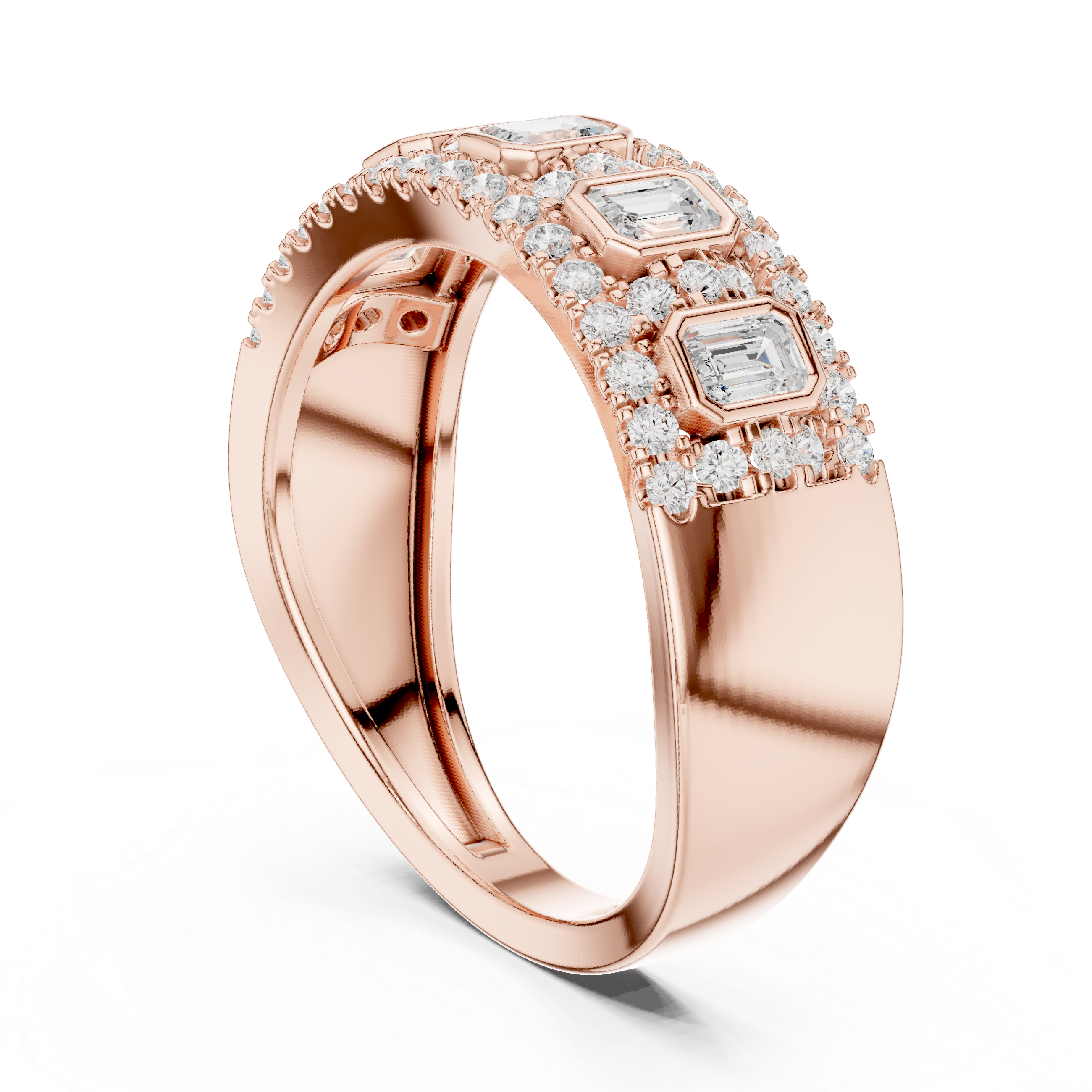 Golden Horizon Lab Grown Diamond Ring