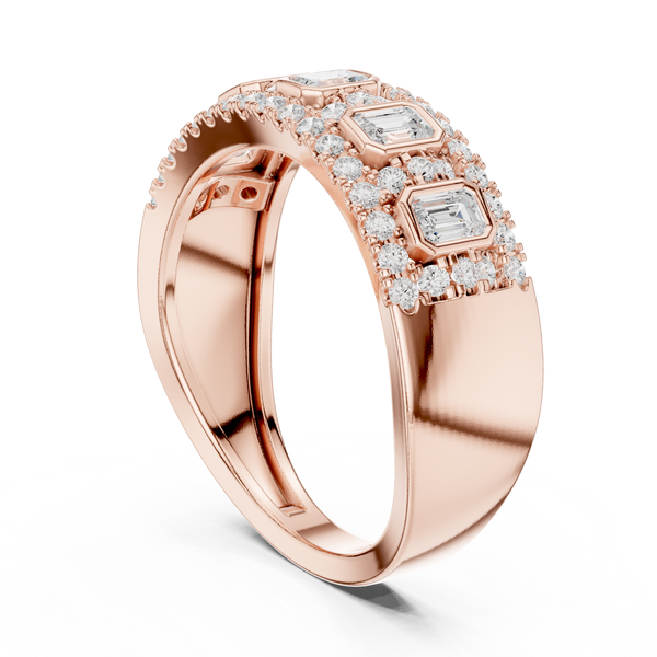 Golden Horizon Lab Grown Diamond Ring