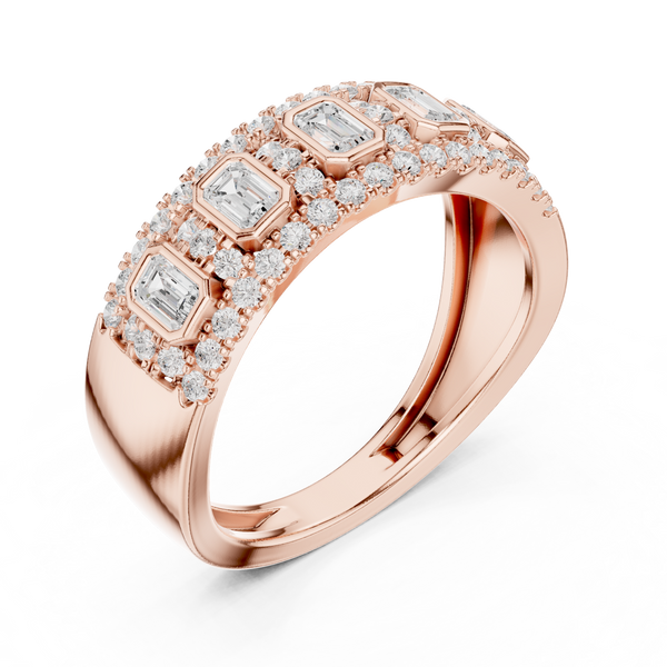 Golden Horizon Lab Grown Diamond Ring