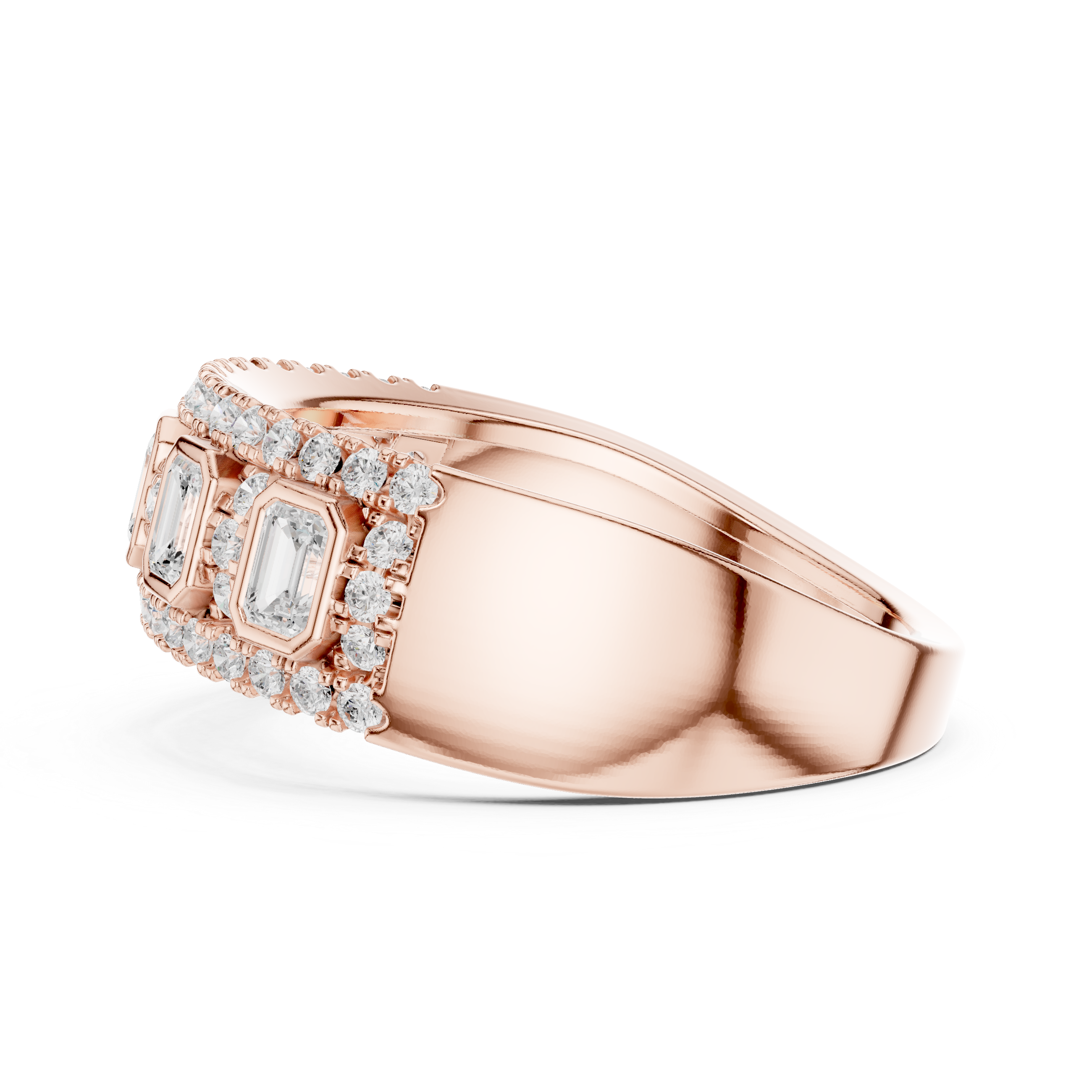 Golden Horizon Lab Grown Diamond Ring