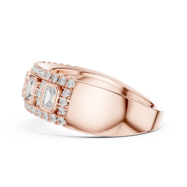 Golden Horizon Lab Grown Diamond Ring