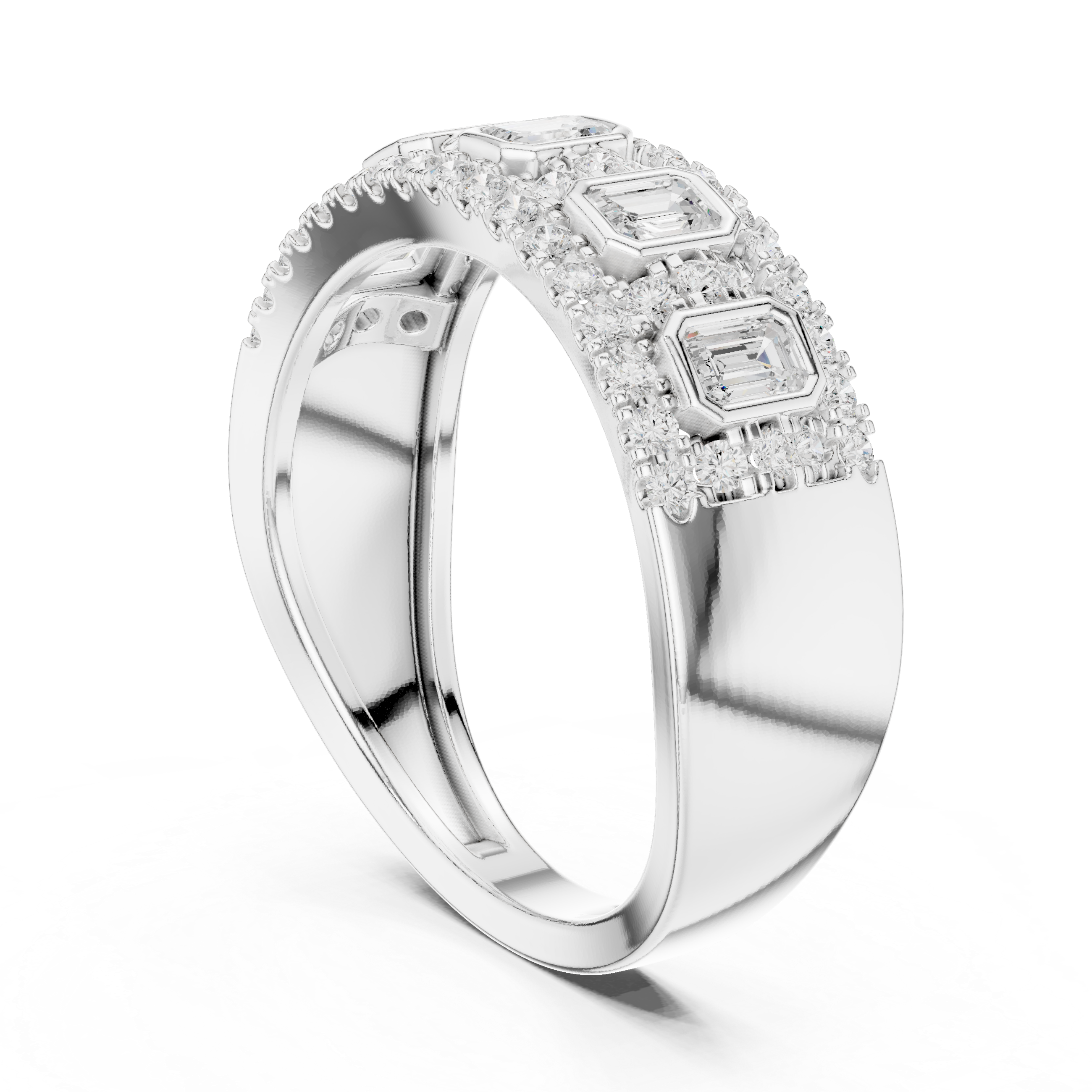Golden Horizon Lab Grown Diamond Ring