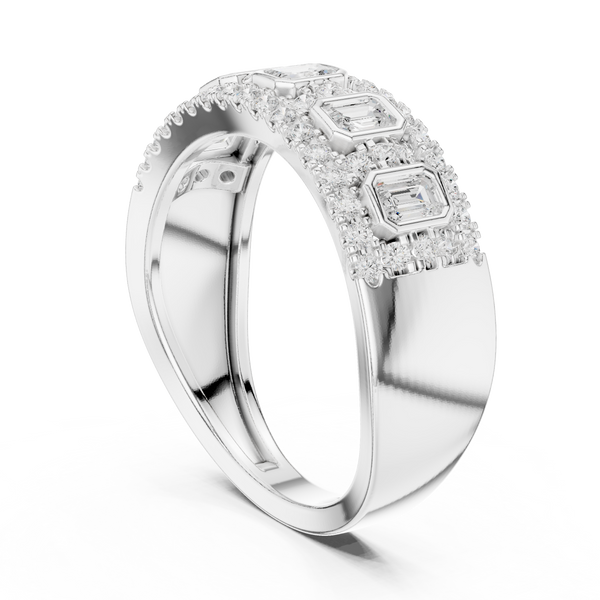 Golden Horizon Lab Grown Diamond Ring