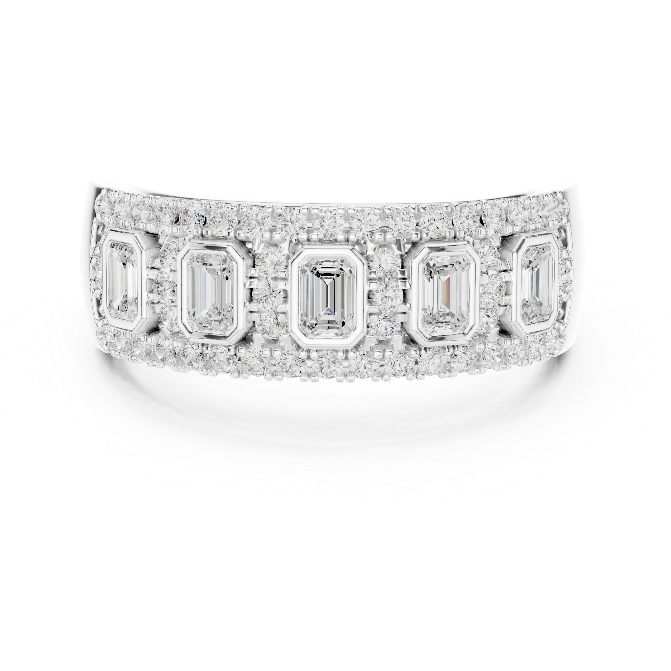 Golden Horizon Lab Grown Diamond Ring