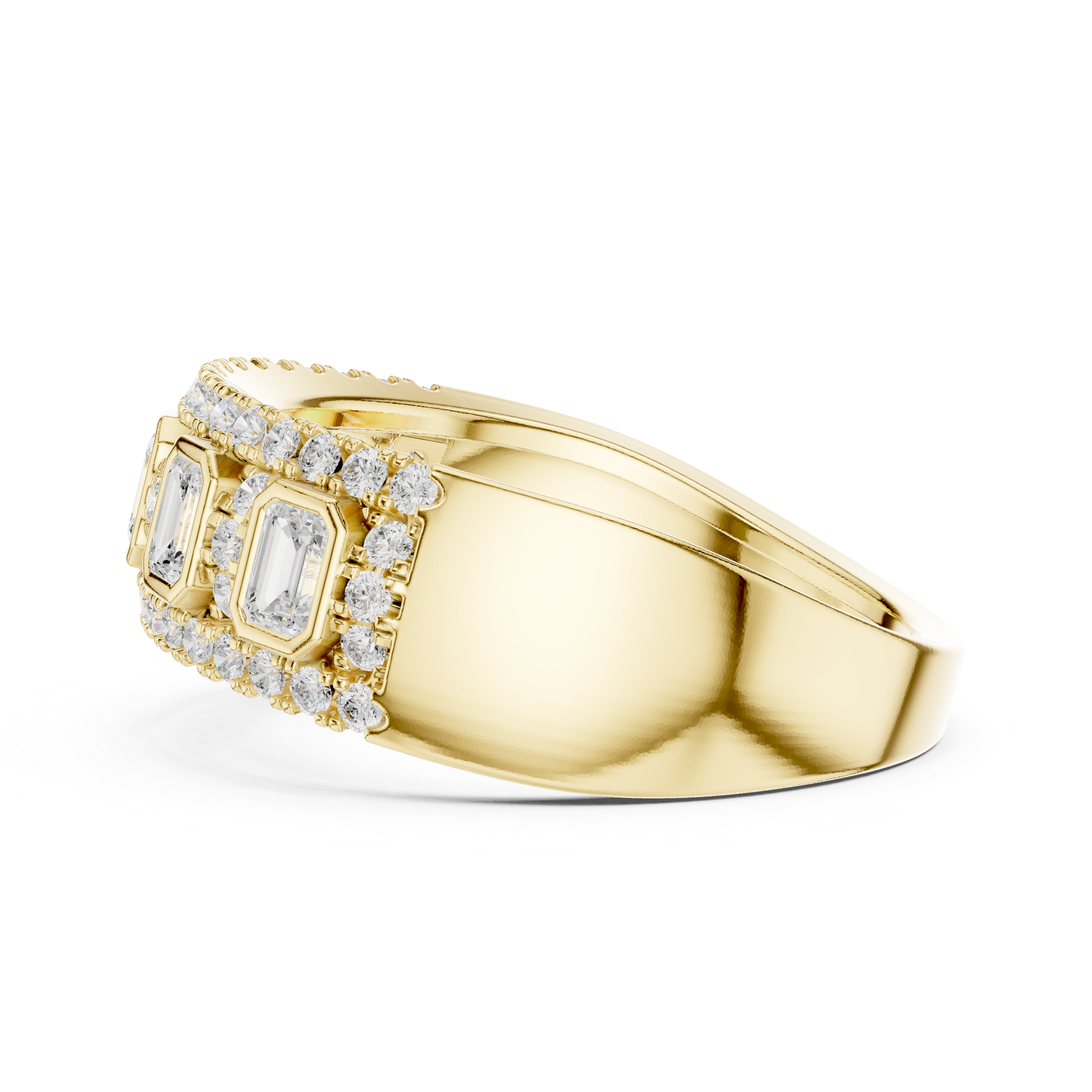 Golden Horizon Lab Grown Diamond Ring