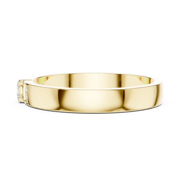 Modern Edge Lab Grown Diamond Ring