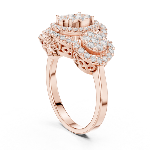 Silent Radiance Lab Grown Diamond Ring