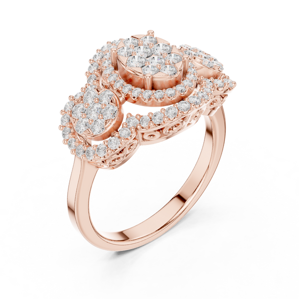 Silent Radiance Lab Grown Diamond Ring