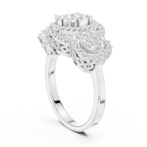 Silent Radiance Lab Grown Diamond Ring
