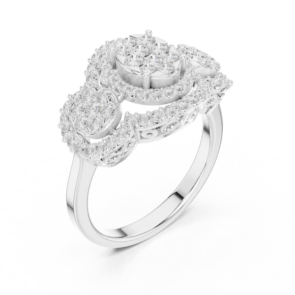 Silent Radiance Lab Grown Diamond Ring