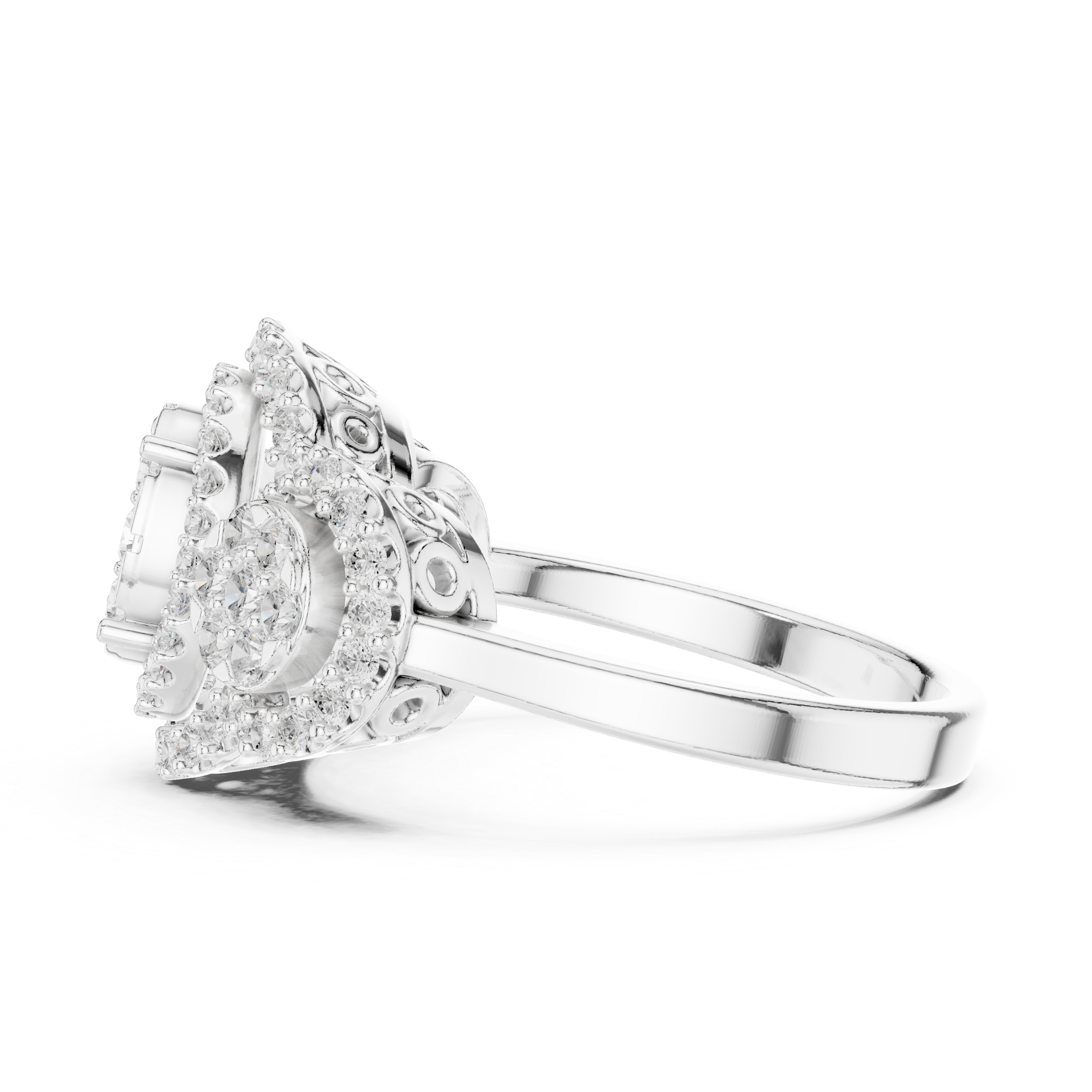 Silent Radiance Lab Grown Diamond Ring