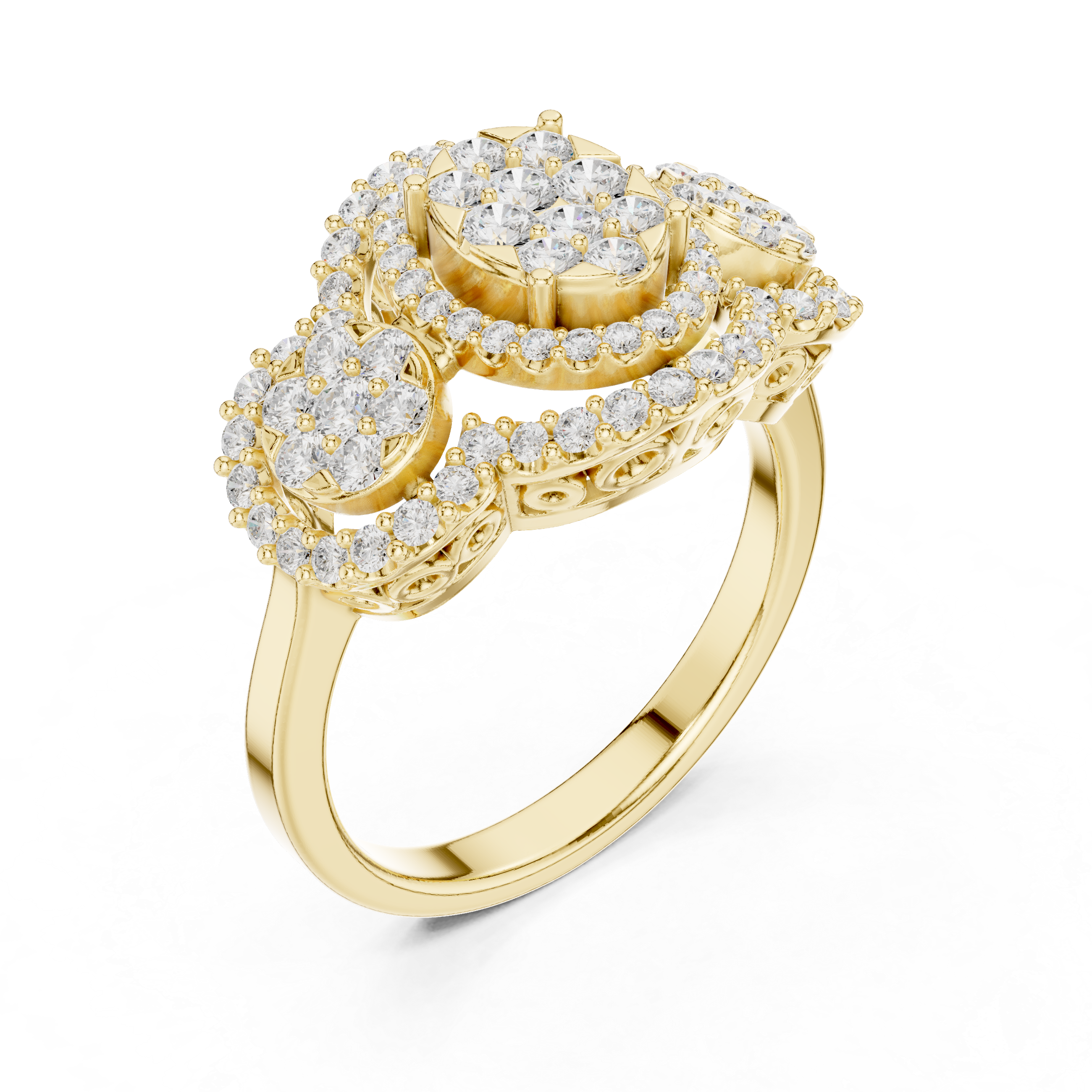 Silent Radiance Lab Grown Diamond Ring