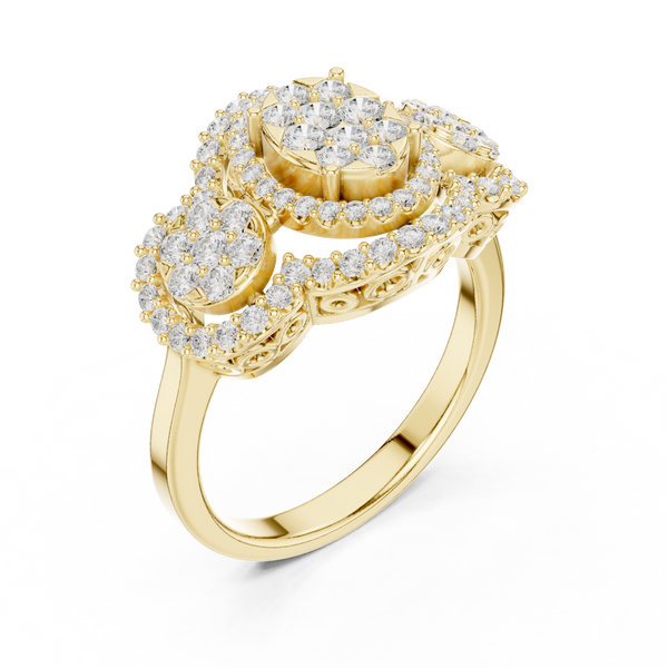 Silent Radiance Lab Grown Diamond Ring