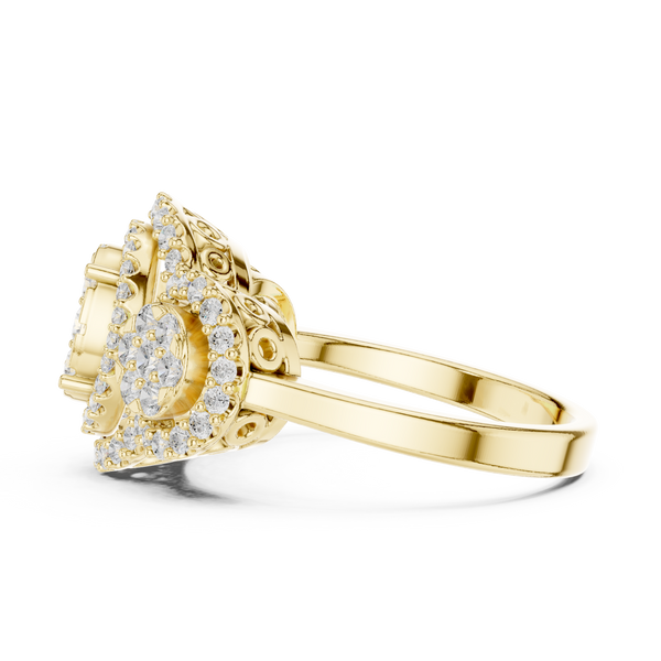 Silent Radiance Lab Grown Diamond Ring