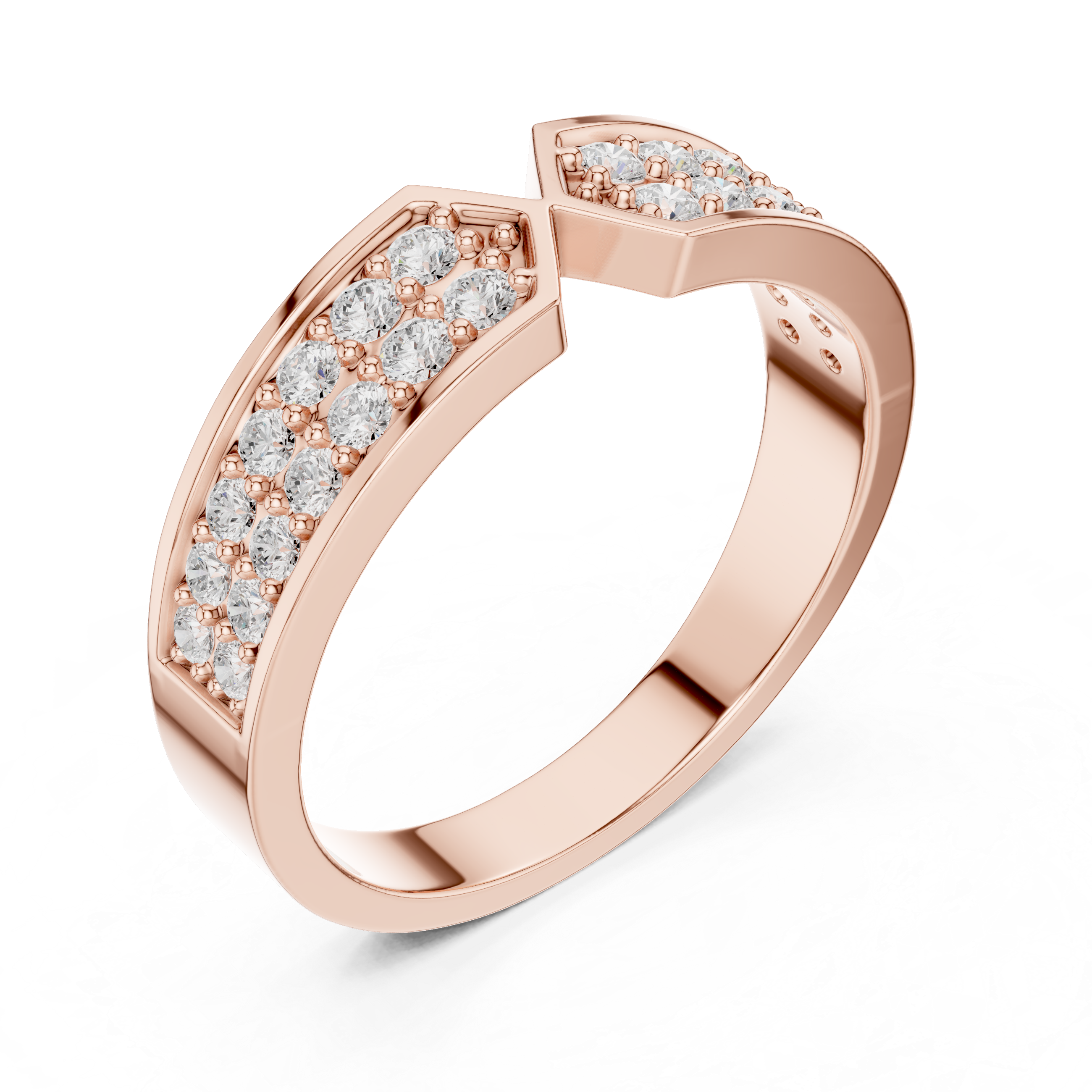 Luna Lace Lab Grown Diamond Ring