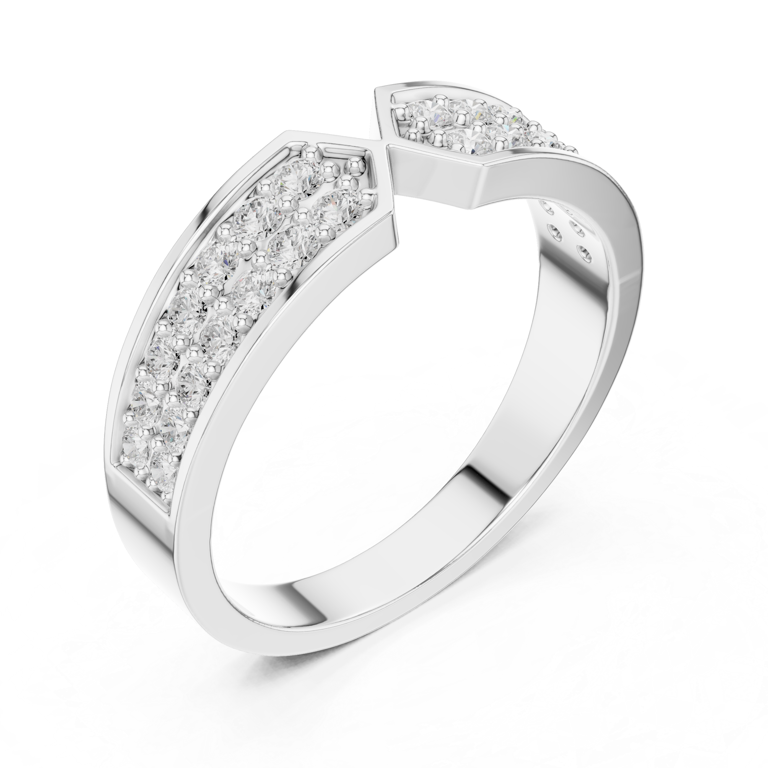Luna Lace Lab Grown Diamond Ring