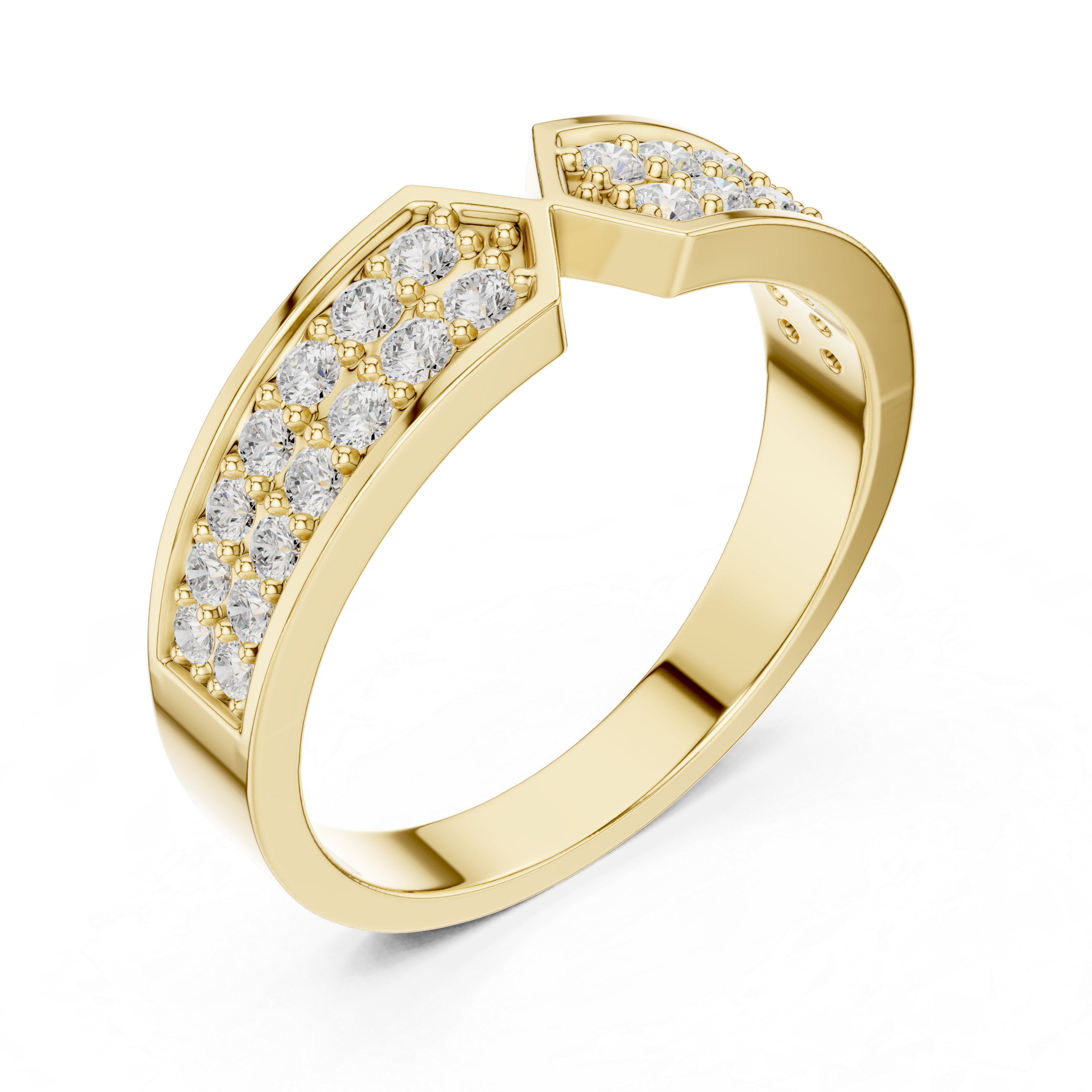 Luna Lace Lab Grown Diamond Ring