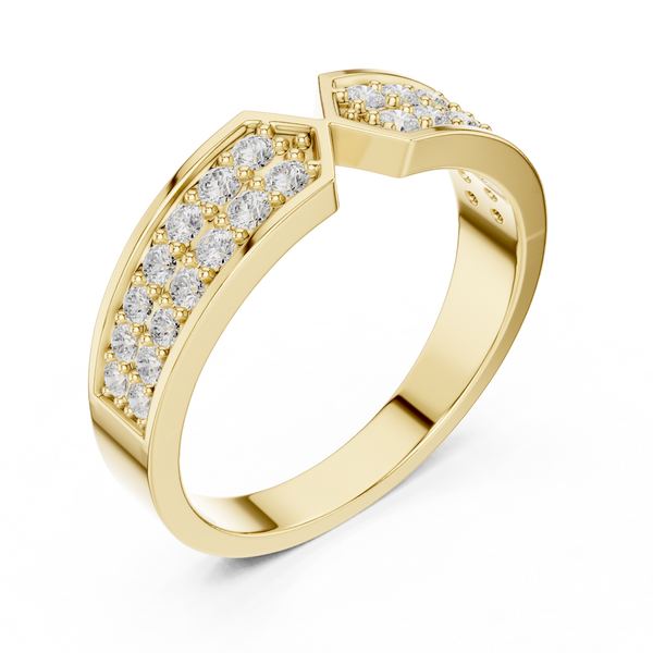 Luna Lace Lab Grown Diamond Ring