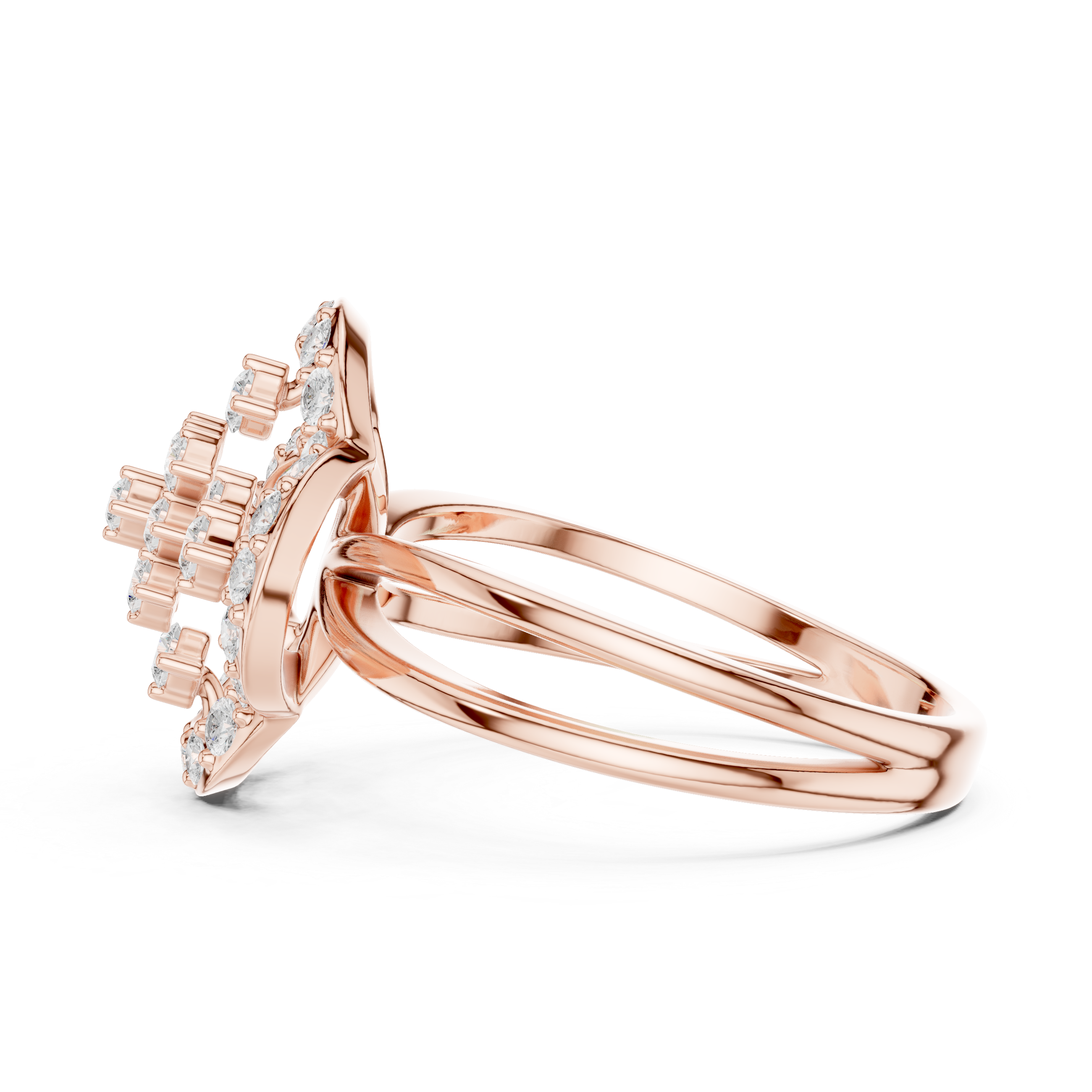 Willow Whispering Lab Grown Diamond Ring