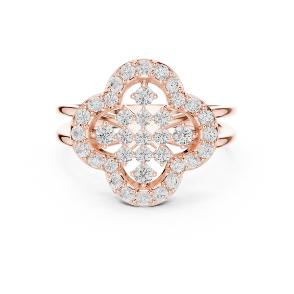 Willow Whispering Lab Grown Diamond Ring