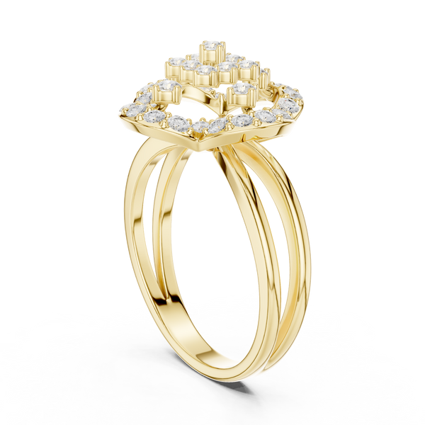 Willow Whispering Lab Grown Diamond Ring