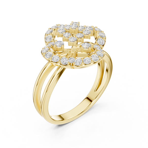 Willow Whispering Lab Grown Diamond Ring
