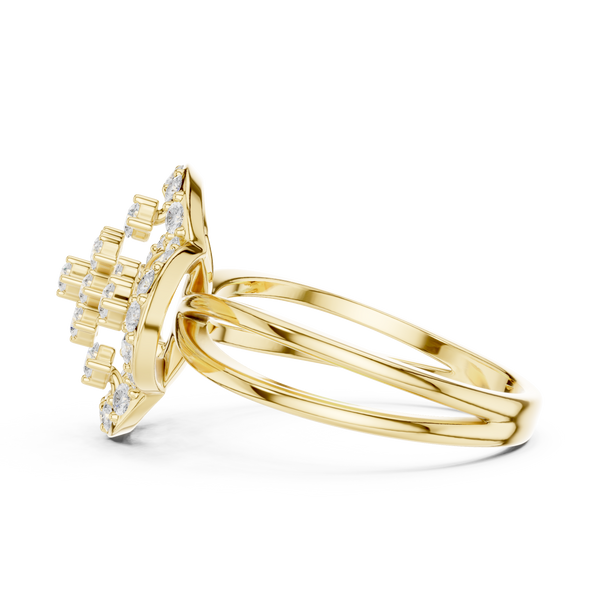 Willow Whispering Lab Grown Diamond Ring