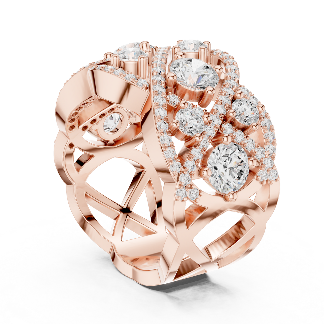 Divine Dawn Lab Grown Diamond Ring