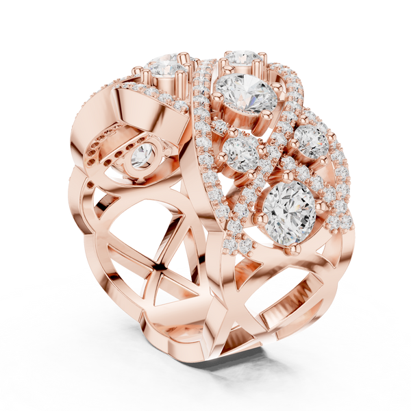 Divine Dawn Lab Grown Diamond Ring