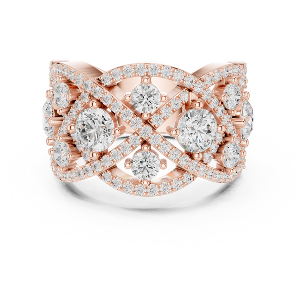 Divine Dawn Lab Grown Diamond Ring
