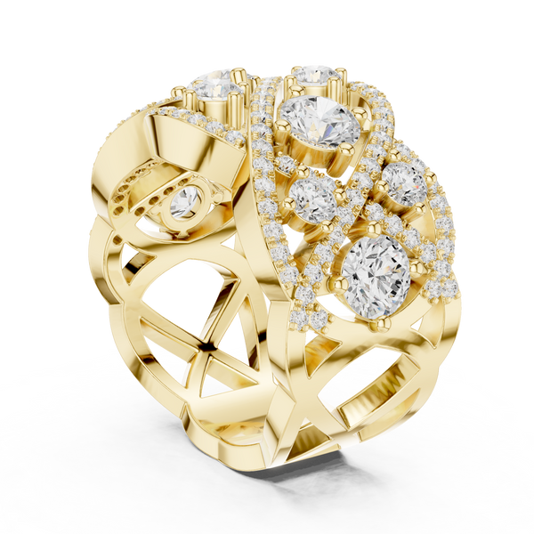 Divine Dawn Lab Grown Diamond Ring