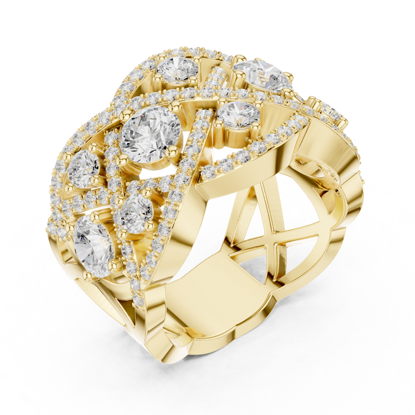 Divine Dawn Lab Grown Diamond Ring