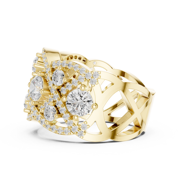 Divine Dawn Lab Grown Diamond Ring