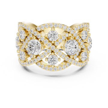 Divine Dawn Lab Grown Diamond Ring