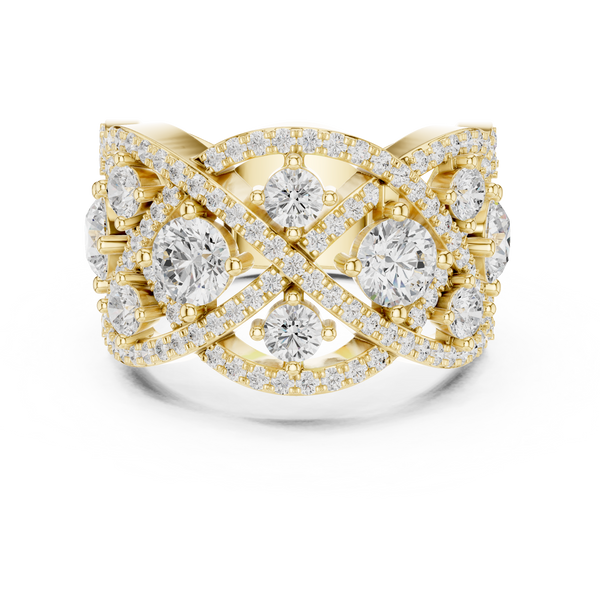 Divine Dawn Lab Grown Diamond Ring