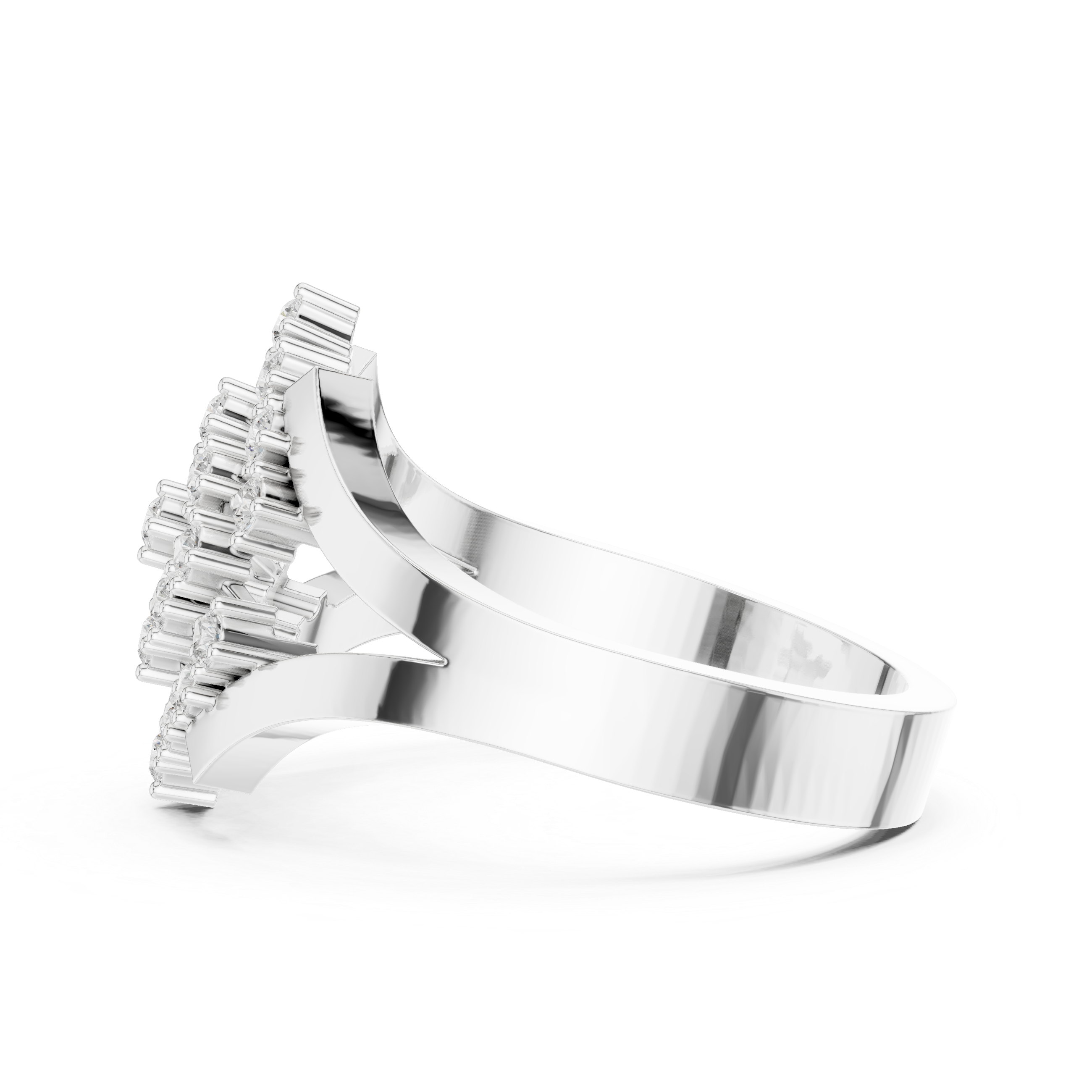 Knot Kinetic Lab Grown Diamond Ring