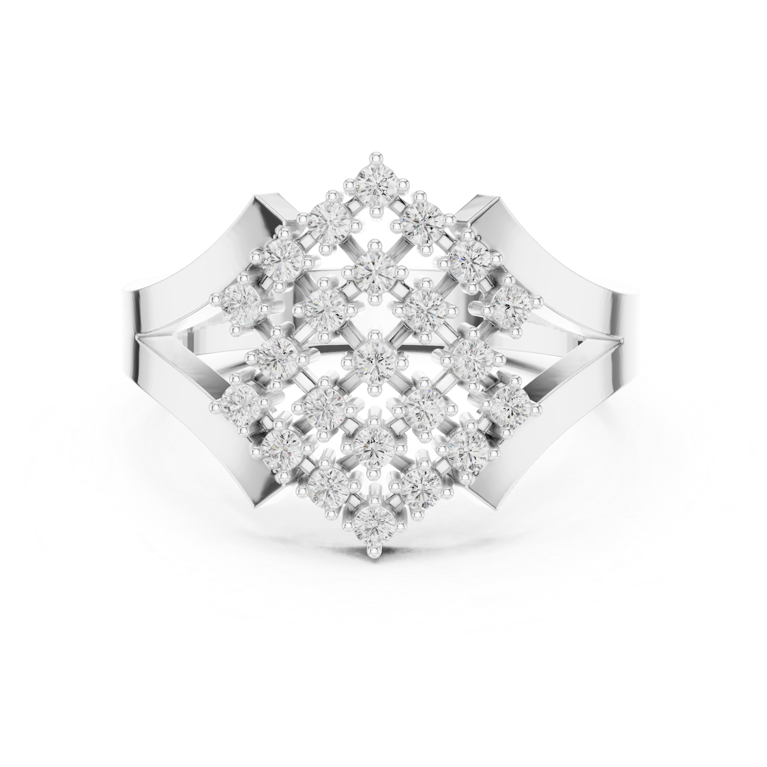 Knot Kinetic Lab Grown Diamond Ring