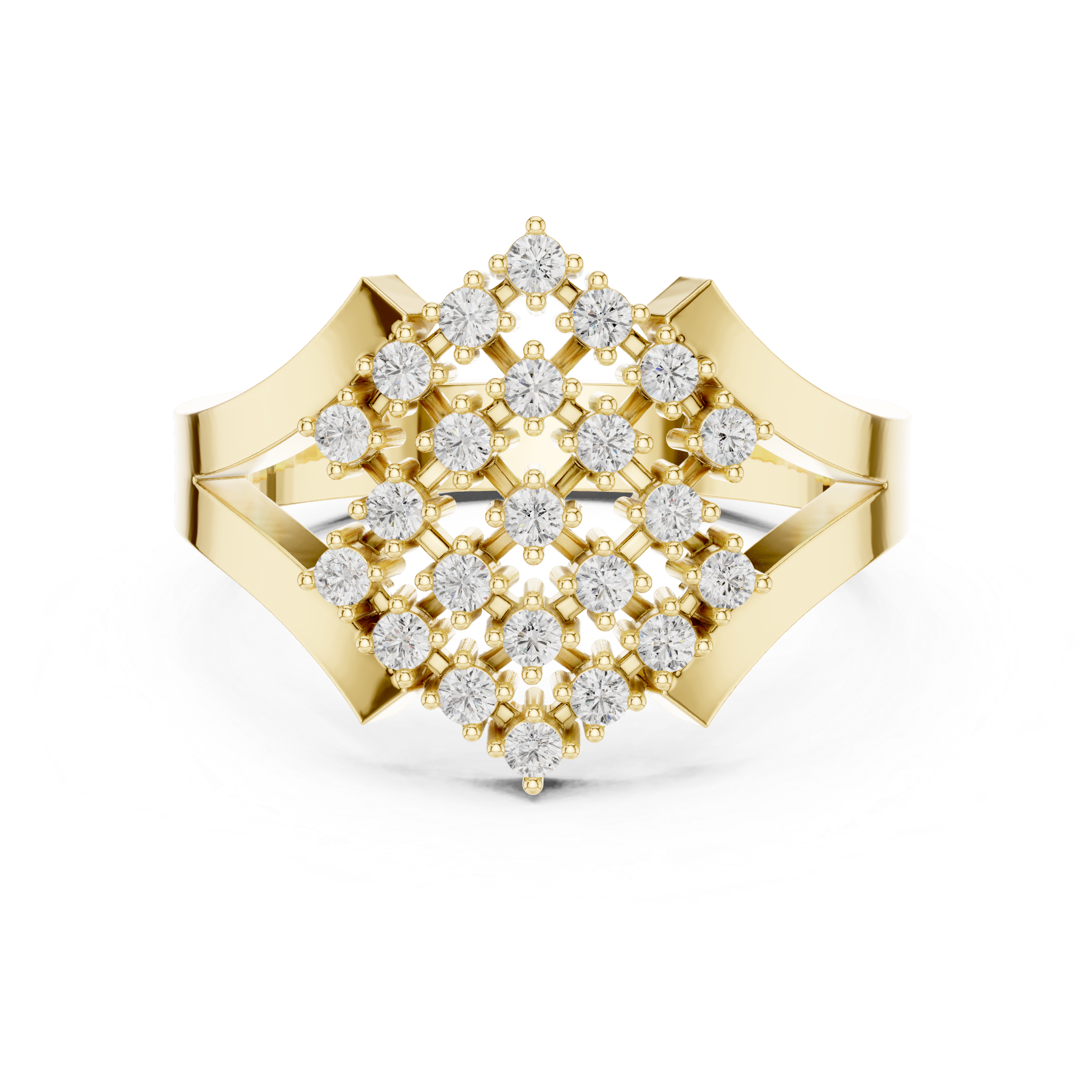 Knot Kinetic Lab Grown Diamond Ring