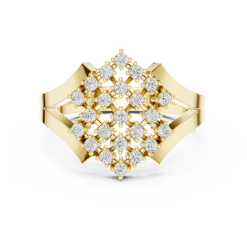 Knot Kinetic Lab Grown Diamond Ring