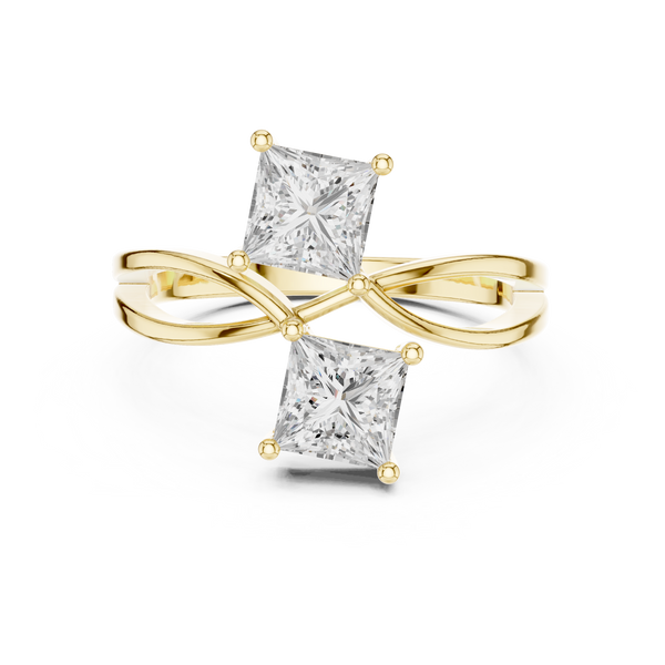 Crown Cluster Lab Grown Diamond Ring