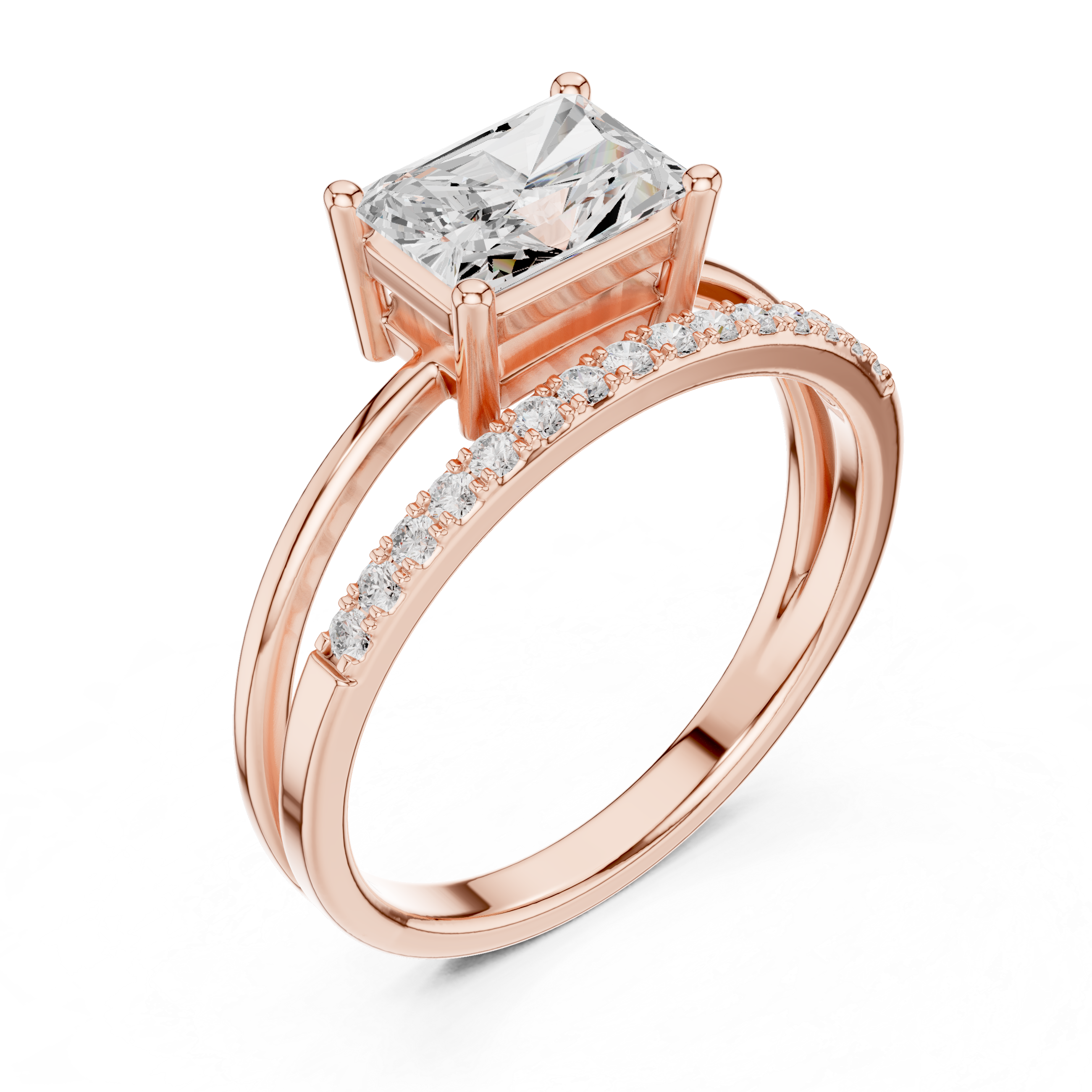 Majestic Mirage Lab Grown Diamond Ring