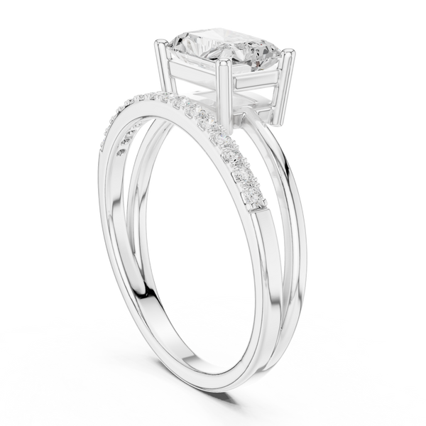 Majestic Mirage Lab Grown Diamond Ring