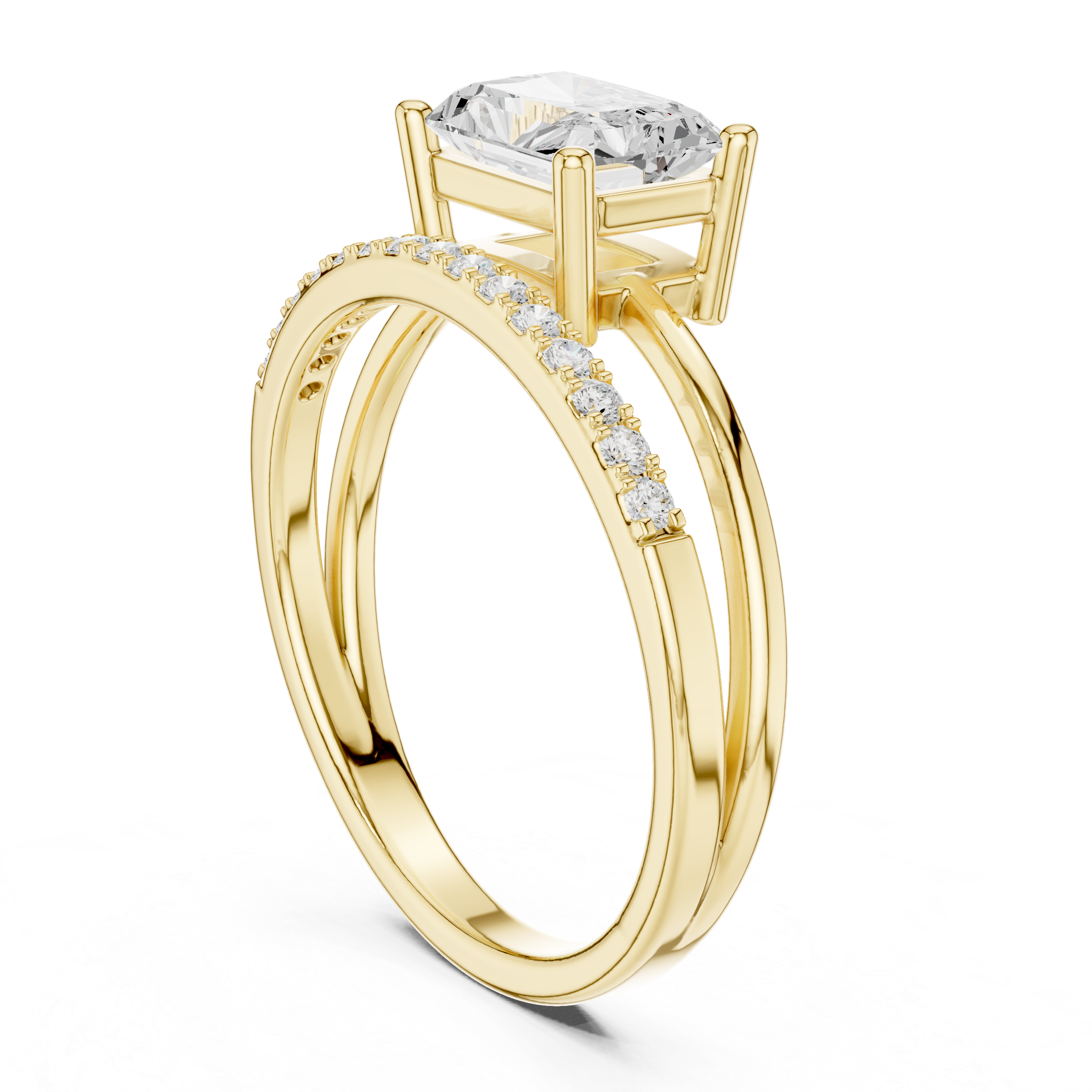 Majestic Mirage Lab Grown Diamond Ring