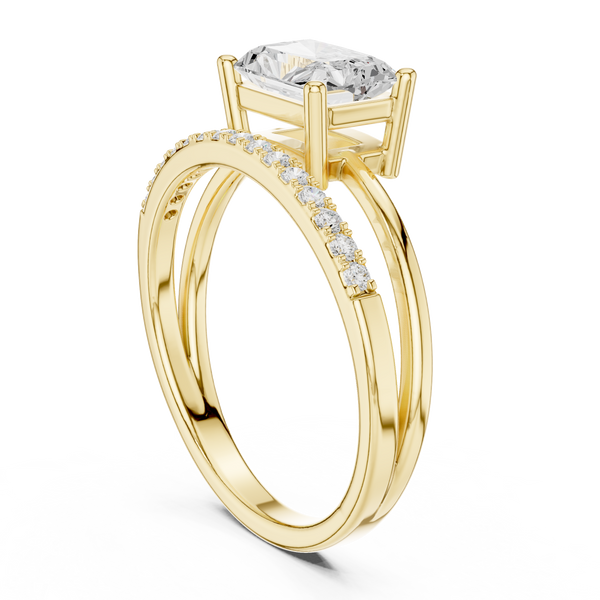 Majestic Mirage Lab Grown Diamond Ring