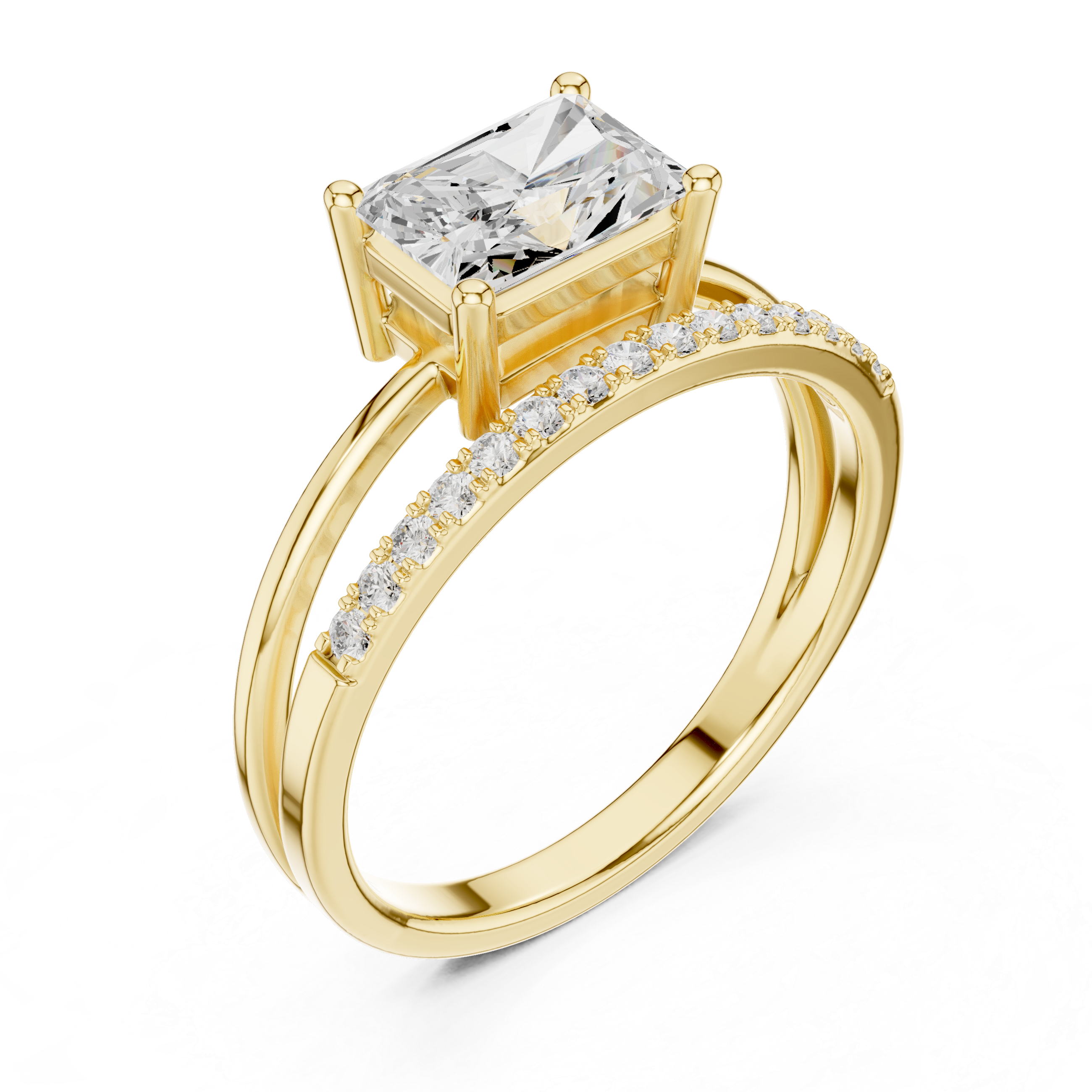Majestic Mirage Lab Grown Diamond Ring